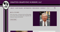 Desktop Screenshot of graftedgrapevines.com